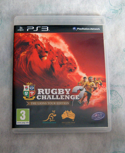 送料140円 PS3★RUGBY CHALLENGE 2 THE LIONS TOUR EDITION●ラグビーチャレンジ2 ライオンズ ツアー版