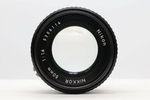 同梱歓迎【良品/動作品】NIKON ニコン AI-S NIKKOR 50MM F1.4 #3947_画像2