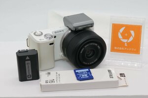 同梱歓迎【良品/動作品】SONY ソニー NEX-5N + SIGMA 30MM F2.8 EX DN（シャッター7756回、バッテリー、SDメモリー付、充電器欠品） #3945