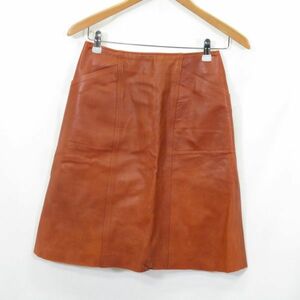 genten レザー スカート sizeS/ゲンテン 0904