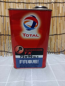 totaru mission oil 75W90 GL-5 1L can FR car mission oil gear oil can . dent equipped new goods unopened 
