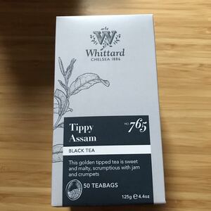 * new goods Whittard Chelsea Assam traditional tea bag 