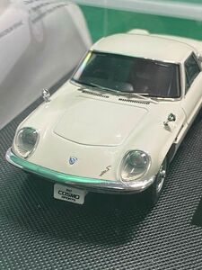 エブロ 1/43 マツダ コスモスポーツ 1967 ホワイト 完成品