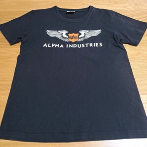 アルファインダストリーズ　Ｔシャツ　黒　Mサイズ