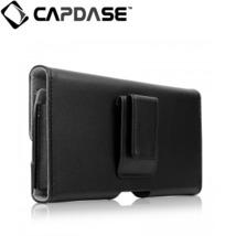 即決・送料込)【大型スマートフォン用 ケース ホルスタータイプ】CAPDASE Klip Holster Race Mett 173A, Black_画像4