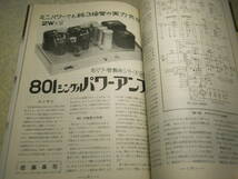 電波技術　1972年12月号　光波無線エコーECHO-3RQ/3球FMトランシーバーキットの製作　6CA7/6080/801各アンプ製作　パイオニアSA710全回路図_画像6