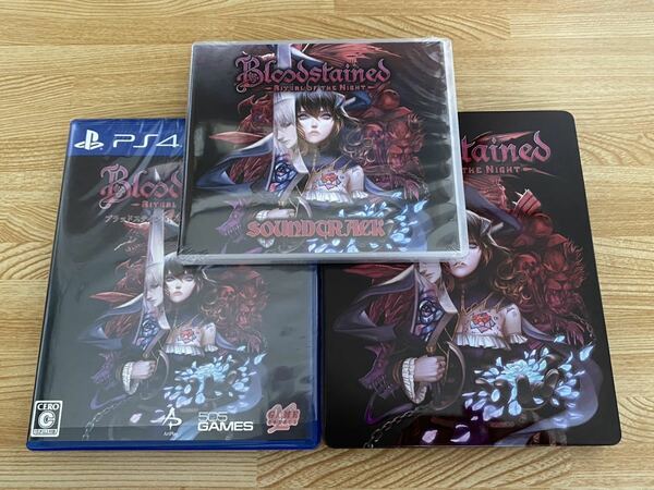 ★ソフトのみ開封★Bloodstained: Ritual of the Night★サントラCD★スチールブック付き★