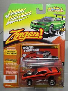 JOHNNY LIGHTNING Zingers 1973 PLYMOUTH ROAD RUNNER Gin ga-z plymouth Roadrunner 