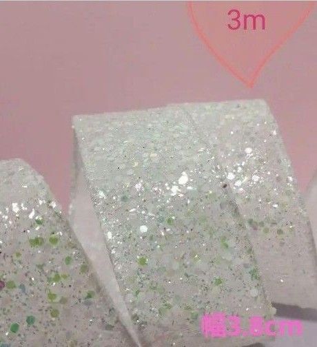ワイヤーエッジリボン 3m 幅3.8cm リボン切り売り NO1 コストコ カークランド