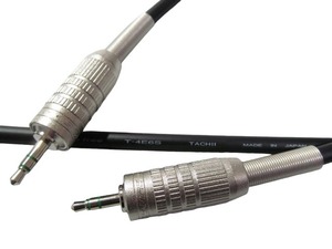 3.5mm stereo Mini cable 1 pcs 2.0m | cable :.. electric wire T-4E6S | plug :CANARE