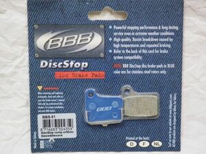 BBB disk brake pad BBS-51 Shimano Deore-M555/Naxave-hydraulic for 