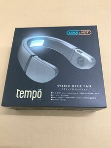 tempo ネックファン　ネッククーラー　ネックヒーター　PCFW-01BBK