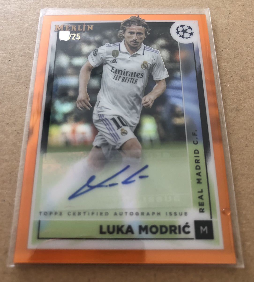 14/25 ルカモドリッチ PANINI IMMACULATE COLLECTION SOCCER REAL