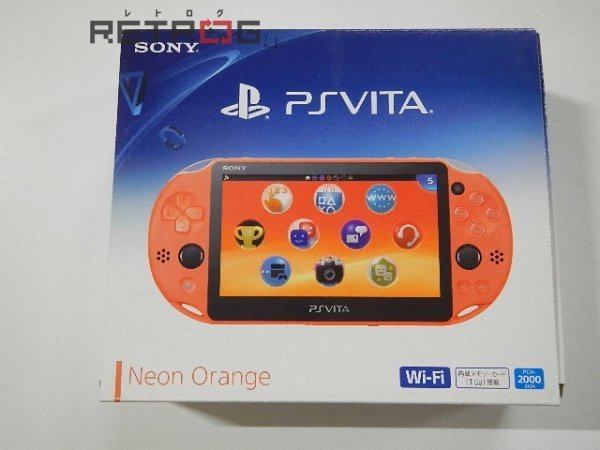 Yahoo!オークション -「playstation vita wi-fiモデル ネオンオレンジ