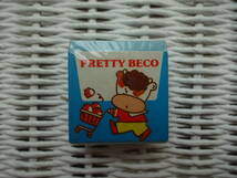 消しゴム★サンスター★PRETTY BECO★牛柄★新品_画像1