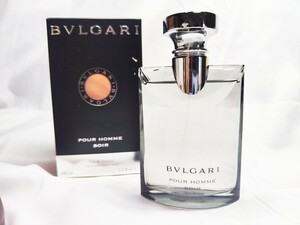 100ml【日本語表記】【送料無料】BVLGARI ブルガリ ソワール SOIR プールオム Eau de toilette EDT perfumes オードトワレ オーデトワレ