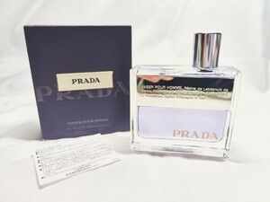 【ほぼ未使用】【送料無料】プラダ PRADA マン プールオ MAN POUR HOMME オードトワレ 50ml オーデトワレ オードゥトワレ EDT