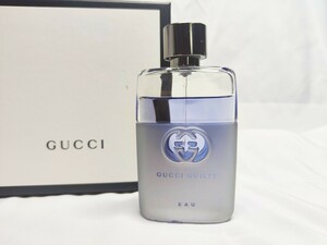 50ml[ бесплатная доставка ]GUCCI Gucci GUILTY Guilty EAUo-POUR HOMME бассейн Homme o-doto трещина EDT духи o-teto трещина 