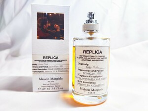 100ml【日本語表記】【送料無料】Maison Margiela・メゾンマルジェラ・REPLICA・レプリカ・JAZZ CLUB・ジャズクラブ・オードトワレ EDT