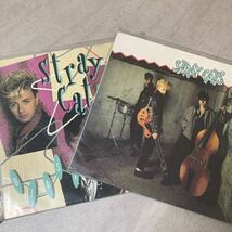 【US盤】 STRAY CATS LP 2枚セット ストレイキャッツ 涙のラナウェイボーイ BLAST OFF EP レコード アナログ 12inch インチ_画像1