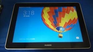 HK1564 SoftBank HUAWEI MediaPad 402HW S10-231L Android タブレット 簡易動作確認＆簡易清掃＆初期化OK 送料無料 現状品