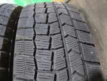 DUNLOP WINTERMAXX WM02 195/60R16 4本 No.3640上 スタッドレス 冬タイヤ 70％残溝_画像7