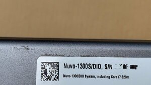 ★ジャンク現状品★未チェック PC Nuvo-1300S ＨDD無し★M9181