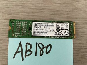 送料無料 SAMSUNG SSD MZNTY128HDHP-000L1 128GB M.2 使用時間89H★AB180