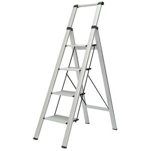 step pcs 4 step folding step‐ladder scaffold aluminium stepladder home use business use 49