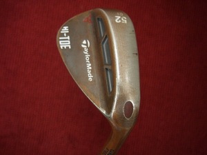 [7754]テーラーメイド MILLED GRIND HI-TOE 52-09/MODUS3 105 WEDGE【リシャフト】/WEDGE/52