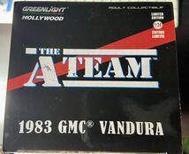 特攻野郎Aチーム 1983 GMC バンデューラ VANDURA 1/24ミニカー グリーンライト THE A TEAM GREENLIGHT_画像2