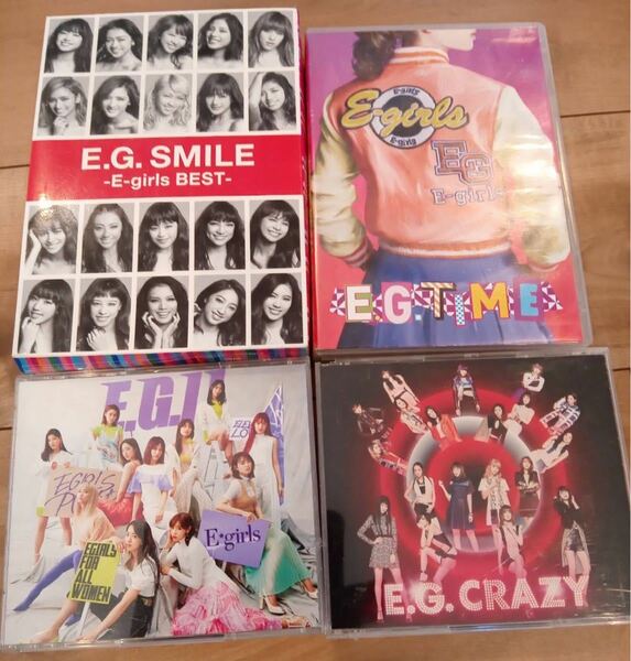 E-girls イーガールズ　DVD ミュージックビデオ　まとめセット　スマイル　クレイジー　タイム　11