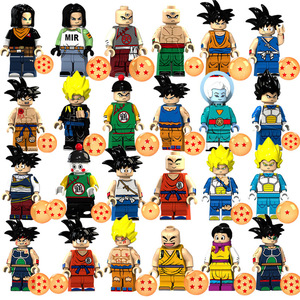 [ Lego interchangeable ] Mini fig Dragon Ball doll figure 24 body set 