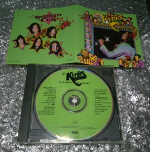 【1990年世界初CD化US盤】The Kinks☆Everybody's In Show-Biz - Everybody's A Star キンクス この世はすべてショービジネス