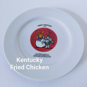 ☆○◇非売品　Kentucky Fried Chicken　ノベルティ　お皿　クリスマス