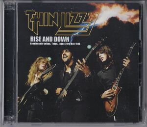 【ジョン・サイクス 1983年 新宿厚生年金会館 公演】 THIN LIZZY / RISE AND DOWN シン・リジィ John Sykes whitesnake ホワイトスネイク