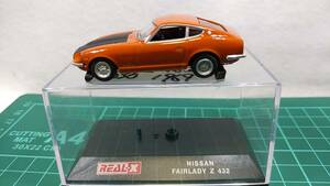 1/72　REAL-X　日産・フェアレディＺ４３２（Ｓ３０）黒/オレンジ