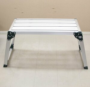  aluminium scaffold horse stepladder . pcs working bench car wash model unknown height approximately 60cm~90cm tabletop 85cm×30cm