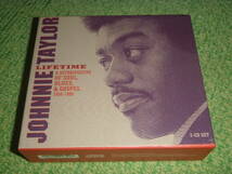 Johnnie Taylor 　/　ジョニー・テイラー / ザ・ヒストリー 1956~1999　/　【国内盤/3CD】_画像1