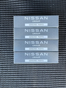  Nissan original spark-plug 4ps.@ new goods unused goods original number 22401-6RA1C DENSO DXE22H11C