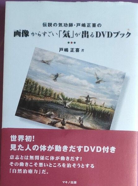 伝説の気功師 戸嶋正喜の画像からすごい『気』が出る DVDブック 著