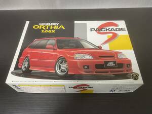 アオシマ 1/24スケールプラモデル SパッケージシリーズNo.08 ホンダ オルティア 2.0GX (無限バージョン)新品未組立 長期保管品 RNR