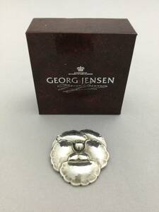 GEORGE JENSEN George Jensen 113 flower brooch accessory 925[C216202]