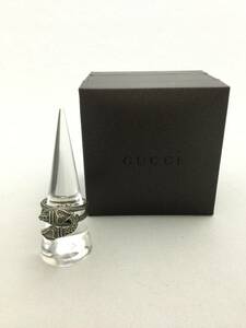 GUCCI　グッチ　ガーデン　ダブルスネーク　リング　ヘビ　シルバー　アクセサリー　925【C224014】