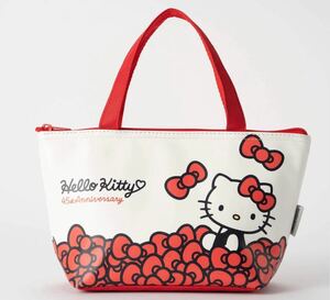 【新品】サンリオ HELLO KITTY ハローキティ 45周年 ランチバック