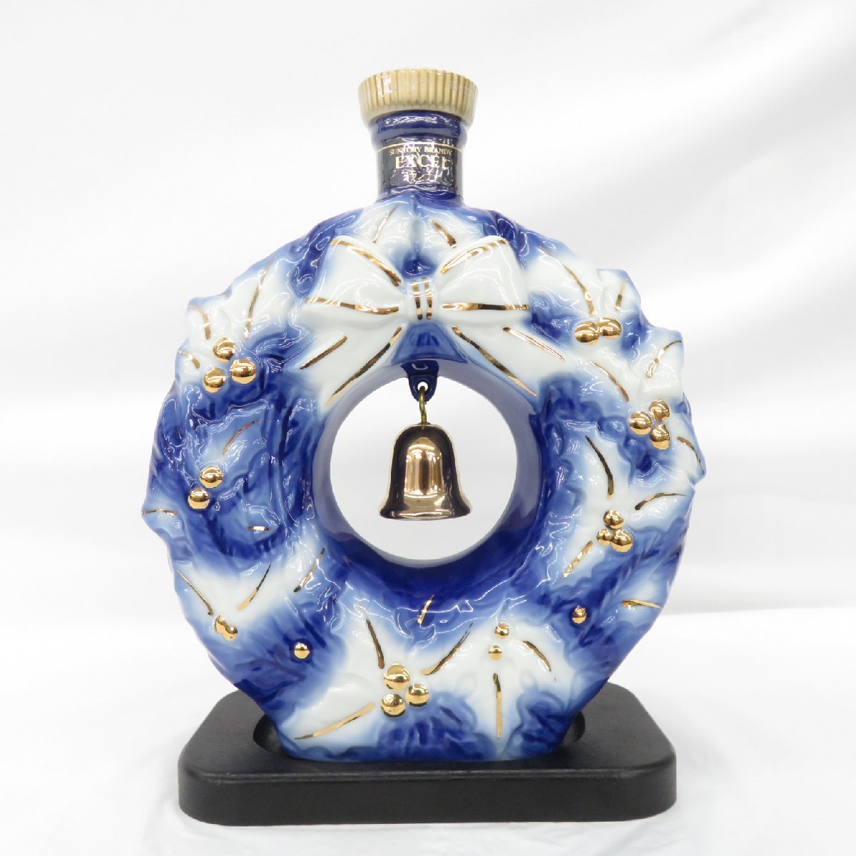 サントリー 陶器ボトル クリスマスデザイン ブランデー 600ml 40%-