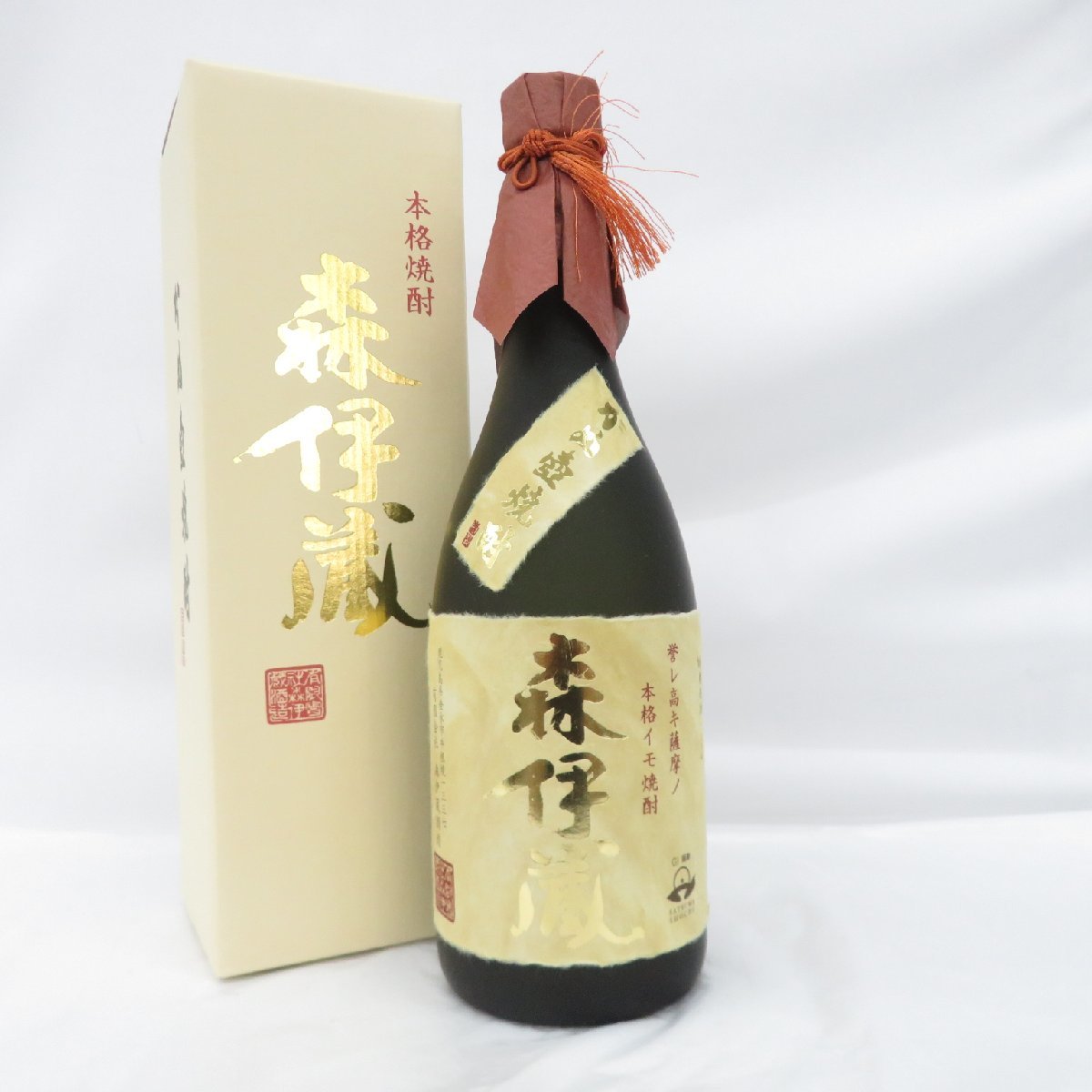 森伊蔵 本格焼酎 かめ壺焼酎 芋焼酎 720ml 25度 箱入 未開封 古酒 X209903-