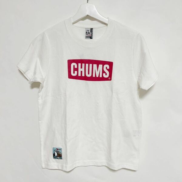 CHUMS チャムス 半袖 Tシャツ 40イヤーズ チャムスロゴ CH11-2252 WM ホワイト 未使用