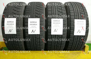 205/60R16 96Q Yokohama iceGUARD iG60 中古 スタッドレスタイヤ 4本セット 送料無料 205/60/16 ヨコハマ U2914.N