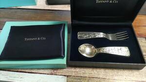 Tiffany&Co. ティファニー ベビー シルバー スプーン フォーク セット 